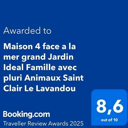 Maison 4 Face A La Grand Jardin Ideal Famille Avec Pluri Animaux Saint Clair * Le Lavandou